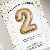 トゥインクルトゥインクルリトルスターバルーンタイプ誕生日 招待状