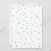 トゥインクルトゥインクルリトルスターパーティの招待状 招待状 (裏面)