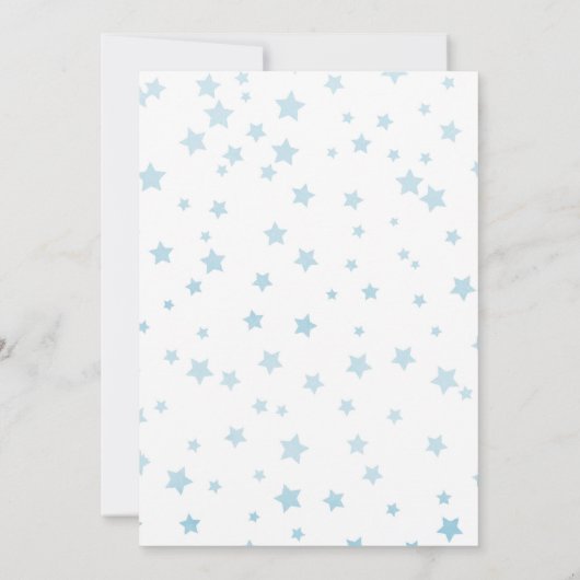 トゥインクルトゥインクルリトルスターパーティの招待状 招待状 (裏面)