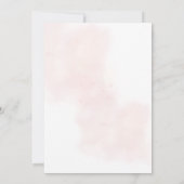 トゥインクルトゥインクルリトルスターピンクシャワー招待状 招待状 (裏面)