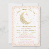 トゥインクルトゥインクルリトルスターベビーシャワーブランチ 招待状 (正面)