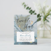 トゥインクルトゥインクルリトルスターベビーシャワー招待状 (スタンド正面)