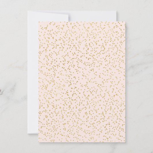 トゥインクルトゥインクルリトルスターベビーシャワー招待状 招待状 (裏面)