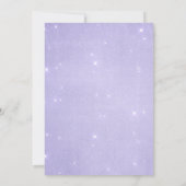 トゥインクルトゥインクルリトルスターベビーシャワー招待状 招待状 (裏面)