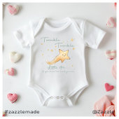 トゥインクルトゥインクルリトルスターボホオータムペルソナリズ ベビーボディスーツ