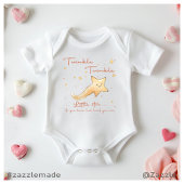 トゥインクルトゥインクルリトルスターボホオータムペルソナリズ ベビーボディスーツ