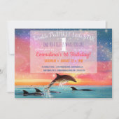 トゥインクルトゥインクルリトルスターマジカルシー誕生日 招待状 (正面)