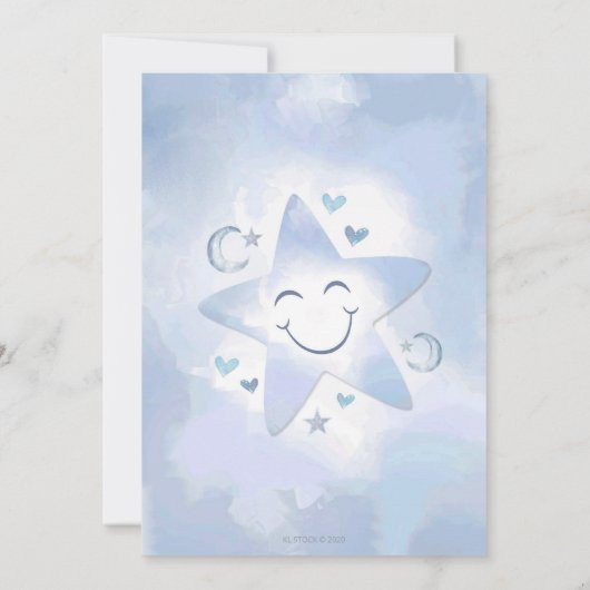 トゥインクルトゥインクルリトルスターマジカル誕生日 招待状 (裏面)