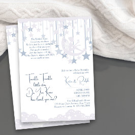 トゥインクルトゥインクルリトルスタームーンベビー散水 招待状