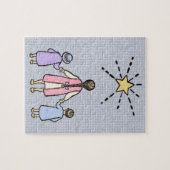 トゥインクルトゥインクルリトルスターヴィンテージ子供部屋韻 ジグソーパズル (横)