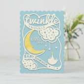 トゥインクルトゥインクルリトルスター切り出し招待状 招待状 (スタンド正面)