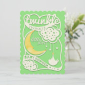 トゥインクルトゥインクルリトルスター切り出し招待状 招待状 (スタンド正面)