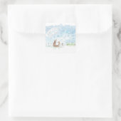 トゥインクルトゥインクルリトルスター子供部屋ライムアート スクエアシール (バッグ)