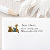 トゥインクルトゥインクルリトルスター差出人住所ラベル ラベル (インサイチュ)