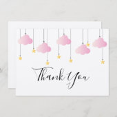 トゥインクルトゥインクルリトルスター素朴ボホ サンキューカード (正面/裏面)