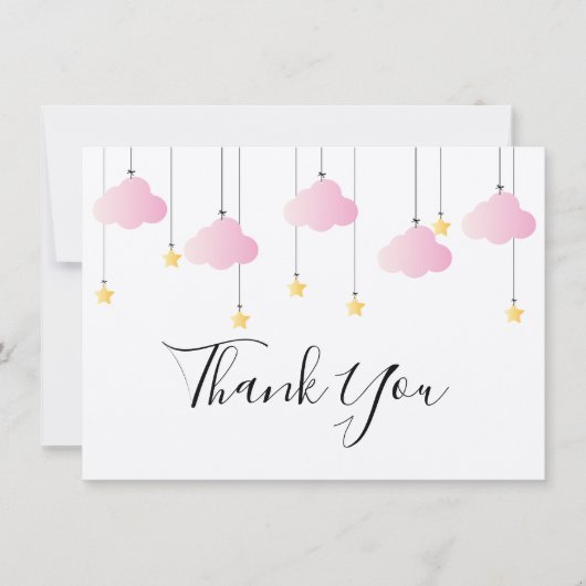 トゥインクルトゥインクルリトルスター素朴ボホ サンキューカード (正面)