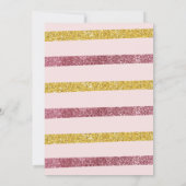 トゥインクルトゥインクルリトルスター誕生日 招待状 (裏面)