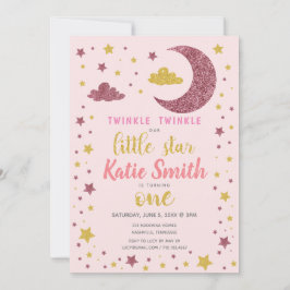 トゥインクルトゥインクルリトルスター誕生日 招待状