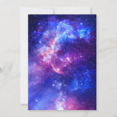 トゥインクルトゥインクルリトルスター銀河系ジェンダーリビール 招待状 (裏面)