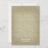 トゥインクルライツオータムバーラップスウィート16パーティー 招待状 (裏面)