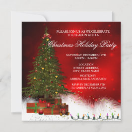 トゥインクルライツツリークリスマスホリデーパーティー 招待状