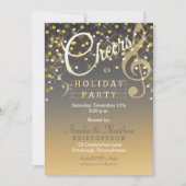 トゥインクルライツミュージックテーマ応援ホリデーパーティー 招待状 (正面)