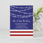 トゥインクルライトズ7月結婚式招待状4日 招待状 (スタンド正面)