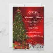 トゥインクルライトツリーフェスティバルクリスマスパーティー招待状 招待状 (正面)