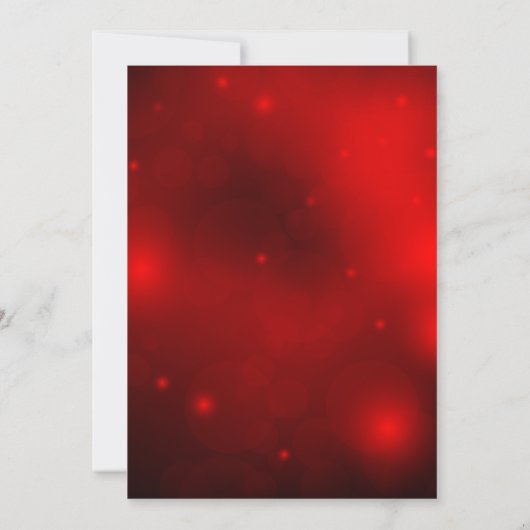 トゥインクルライトツリーフェスティバルクリスマスパーティー招待状 招待状 (裏面)