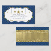 トゥインクルリトルスターおむつラッフルチケット エンクロージャーカード (正面/裏面)