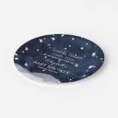 トゥインクルリトルスターお洒落ベビーシャワー紙Pl ペーパープレート (アングル)