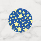 トゥインクルリトルスターかわいい1st誕生日パーティーテーマ コンフェッティ (スモール正面)