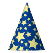 トゥインクルリトルスターかわいい1st誕生日パーティーテーマ パーティーハット (左)