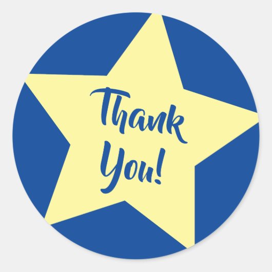 トゥインクルリトルスターかわいい1st誕生日パーティーテーマ ラウンドシール (正面)