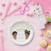 トゥインクルリトルスターエスニックベビー 男女兼用 ペーパープレート (パーティー)