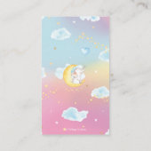 トゥインクルリトルスターエレファントガールおむつラッフル エンクロージャーカード (裏面)