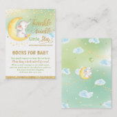 トゥインクルリトルスターエレファントニュートラルが本を持ってくる エンクロージャーカード (正面/裏面)