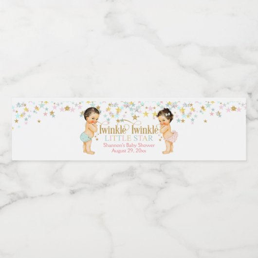 トゥインクルリトルスタージェンダーリビールベビー ペットボトルラベル (シングルラベル)