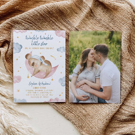 トゥインクルリトルスタージェンダーリビール招待状 招待状