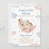 トゥインクルリトルスタージェンダーリビール招待状 招待状 (正面)