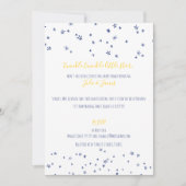 トゥインクルリトルスターズベビーシャワー招待状 招待状 (正面)