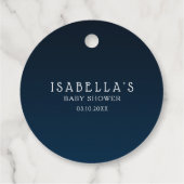 トゥインクルリトルスターネイビーバニー フェイバータグ (裏面)