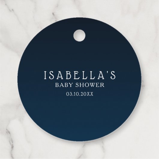 トゥインクルリトルスターネイビーバニー フェイバータグ (裏面)