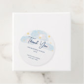 トゥインクルリトルスターベビーシャワーパーティーの好意ラベル フェイバータグ (インサイチュ)