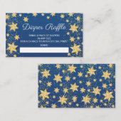 トゥインクルリトルスターベビーショーおむつラッフルチケット エンクロージャーカード (正面/裏面)