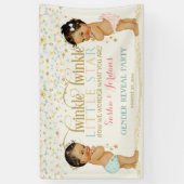 トゥインクルリトルスターベビージェンダーが民族を明らかにする 横断幕 (縦)