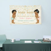 トゥインクルリトルスターベビージェンダーが民族を明らかにする 横断幕 (トレードショー)