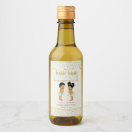 トゥインクルリトルスターベビージェンダーリビールボーイフレンド ワインラベル