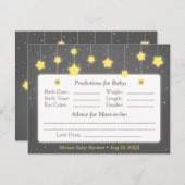 トゥインクルリトルスターベビー予測とアドバイス アドバイスカード (正面/裏面)