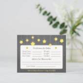 トゥインクルリトルスターベビー予測とアドバイス アドバイスカード (スタンド正面)